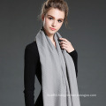 Women in Winter to Keep Warm Plain Grey Polyester Scarf Shawl